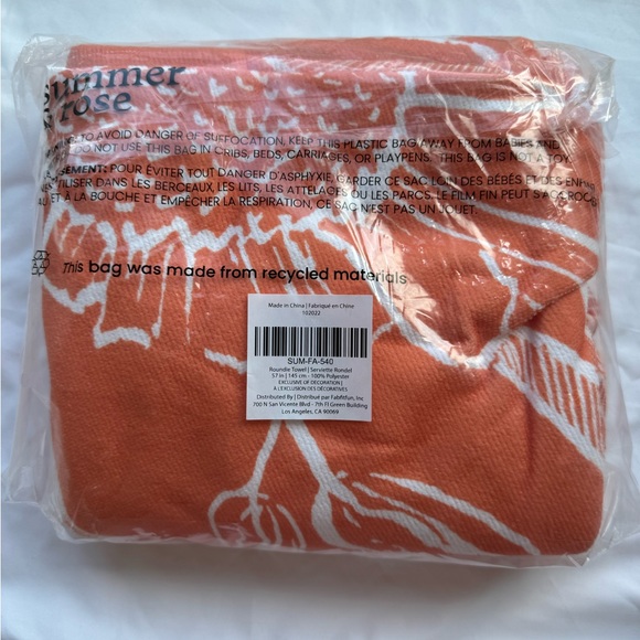 SUMMER & ROSE Outdoor Roundie - Picture 4 of 4